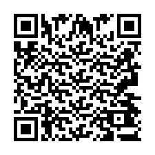 Codice QR per il numero di telefono +2693443339