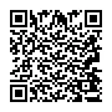 Codice QR per il numero di telefono +2693443375