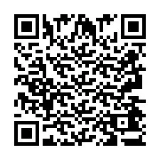 QR Code สำหรับหมายเลขโทรศัพท์ +2693443398