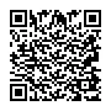 QR код за телефонен номер +2693483143