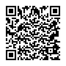 QR-code voor telefoonnummer +2693483187