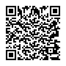 Codice QR per il numero di telefono +2693483304