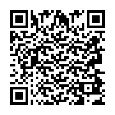 Código QR para número de telefone +2693483412