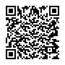 QR Code สำหรับหมายเลขโทรศัพท์ +2693483428