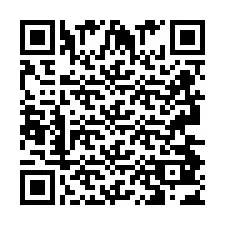 QR код за телефонен номер +2693483432