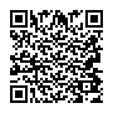 QR код за телефонен номер +2693483437