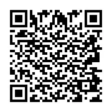 Codice QR per il numero di telefono +2693483448