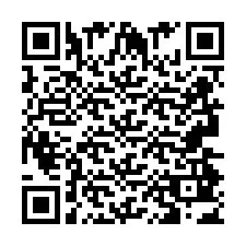 QR-код для номера телефона +2693483457