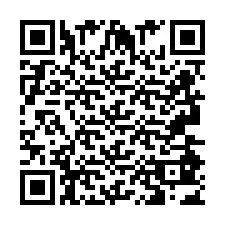 Código QR para número de telefone +2693483483