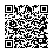 Código QR para número de telefone +2693483502