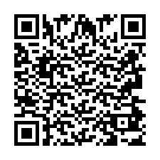 QR код за телефонен номер +2693483506