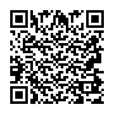 Código QR para número de telefone +2693483507