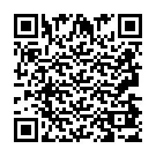 Codice QR per il numero di telefono +2693483511