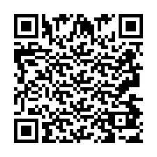 QR код за телефонен номер +2693483521