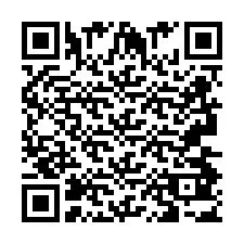 Codice QR per il numero di telefono +2693483533