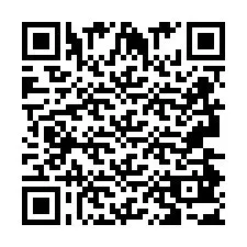 QR код за телефонен номер +2693483543