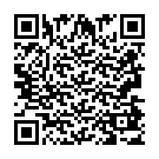 Codice QR per il numero di telefono +2693483545