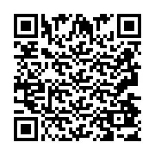 QR код за телефонен номер +2693483571