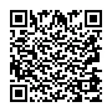 QR код за телефонен номер +2693483580