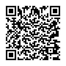 QR-code voor telefoonnummer +2693483608