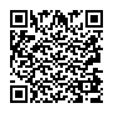 QR код за телефонен номер +2693483640