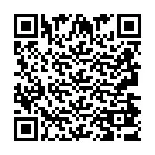 Codice QR per il numero di telefono +2693483644