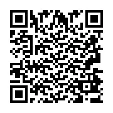 QR код за телефонен номер +2693483655