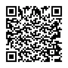 Codice QR per il numero di telefono +2693483658