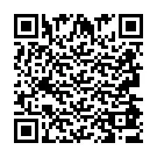 Codice QR per il numero di telefono +2693483686