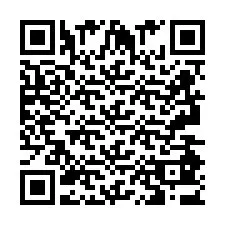 QR-code voor telefoonnummer +2693483688