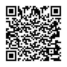 Código QR para número de teléfono +2693483700