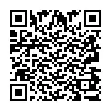 QR код за телефонен номер +2693483708