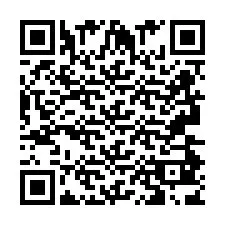 Código QR para número de telefone +2693483803