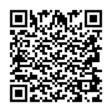 QR код за телефонен номер +2693483806