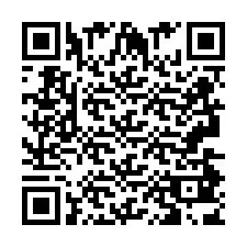 QR Code pour le numéro de téléphone +2693483815