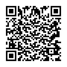 QR код за телефонен номер +2693483821