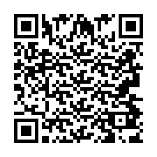 QR-код для номера телефона +2693483827