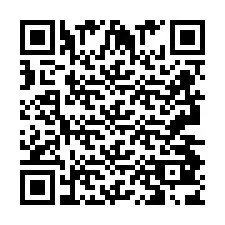 QR код за телефонен номер +2693483839