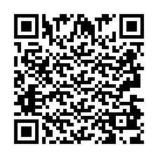 QR-код для номера телефона +2693483840