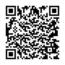 QR-koodi puhelinnumerolle +2693483858