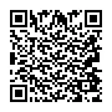 QR-koodi puhelinnumerolle +2693483873