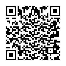 Código QR para número de teléfono +2693483884