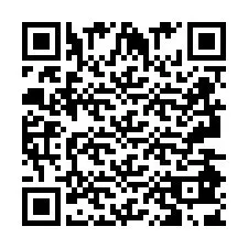 QR-code voor telefoonnummer +2693483888