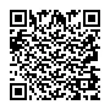 Código QR para número de telefone +2693483904