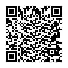 QR-code voor telefoonnummer +2693483907