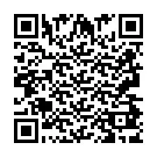 Codice QR per il numero di telefono +2693483909