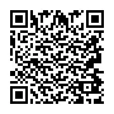 Kod QR dla numeru telefonu +2693483923