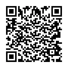 QR код за телефонен номер +2693483964