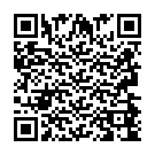 Código QR para número de telefone +2693484002