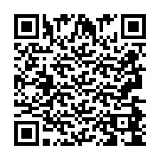 Codice QR per il numero di telefono +2693484005